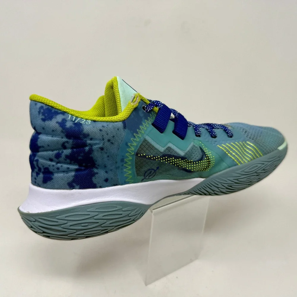 Nike Kyrie Flytrap 4 Mens Sz 8 - 8 1/2 Basketball Shoes Blue Green CT1972-400